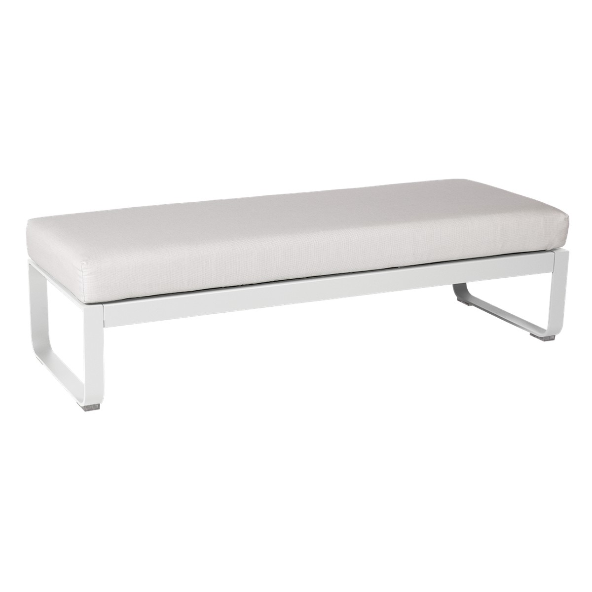 Fermob Bellevie Banquette Bellevie 2 places Blanc L148xP53xH41cm