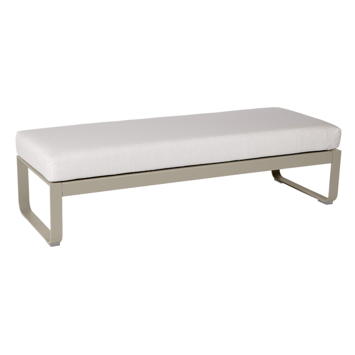 Fermob Bellevie Banquette Bellevie 2 places Beige L148xP53xH41cm