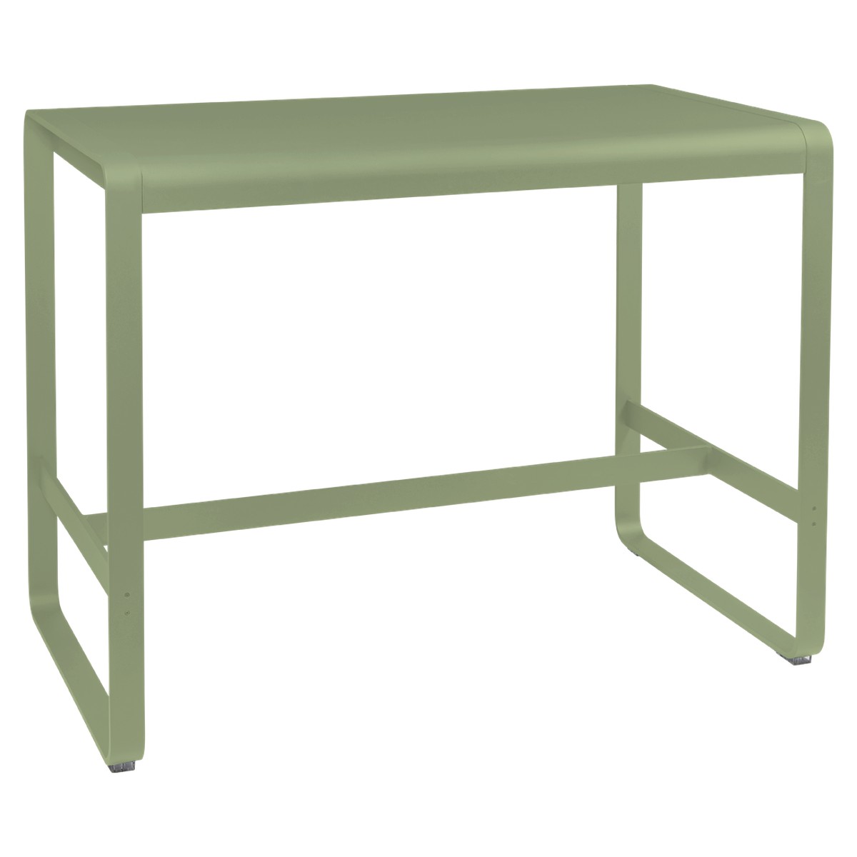 Fermob Bellevie Table Bellevie Haute Vert tilleul L 140 x l 80 x H105cm