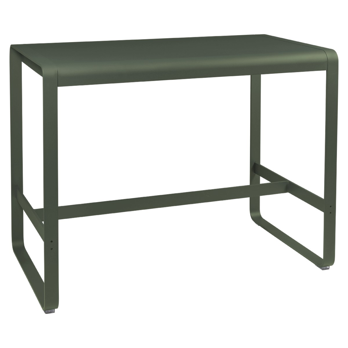 Fermob Bellevie Table Bellevie Haute Vert de gris L 140 x l 80 x H105cm