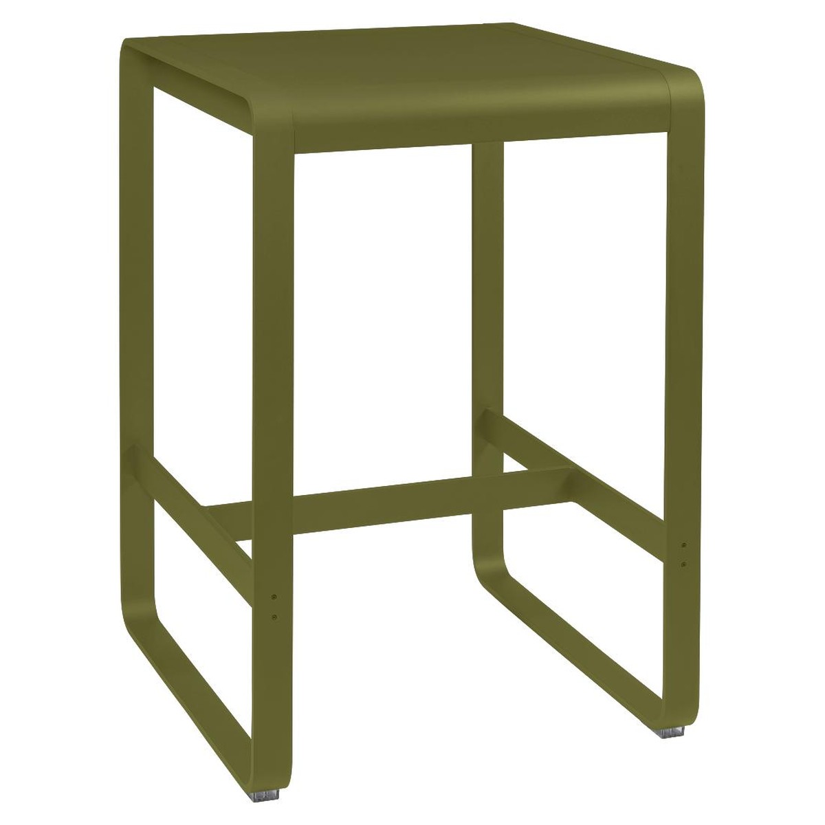 Fermob Bellevie Table Bellevie Haute Vert mousse L 74 x l 80 x H105cm