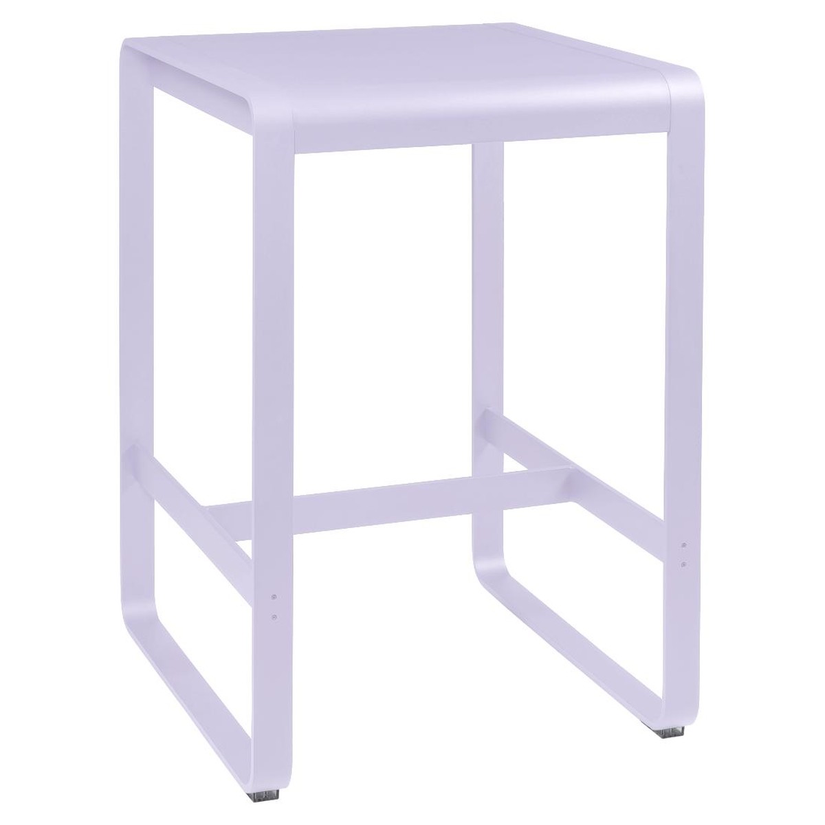 Fermob Bellevie Table Bellevie Haute Violet lilas L 74 x l 80 x H105cm