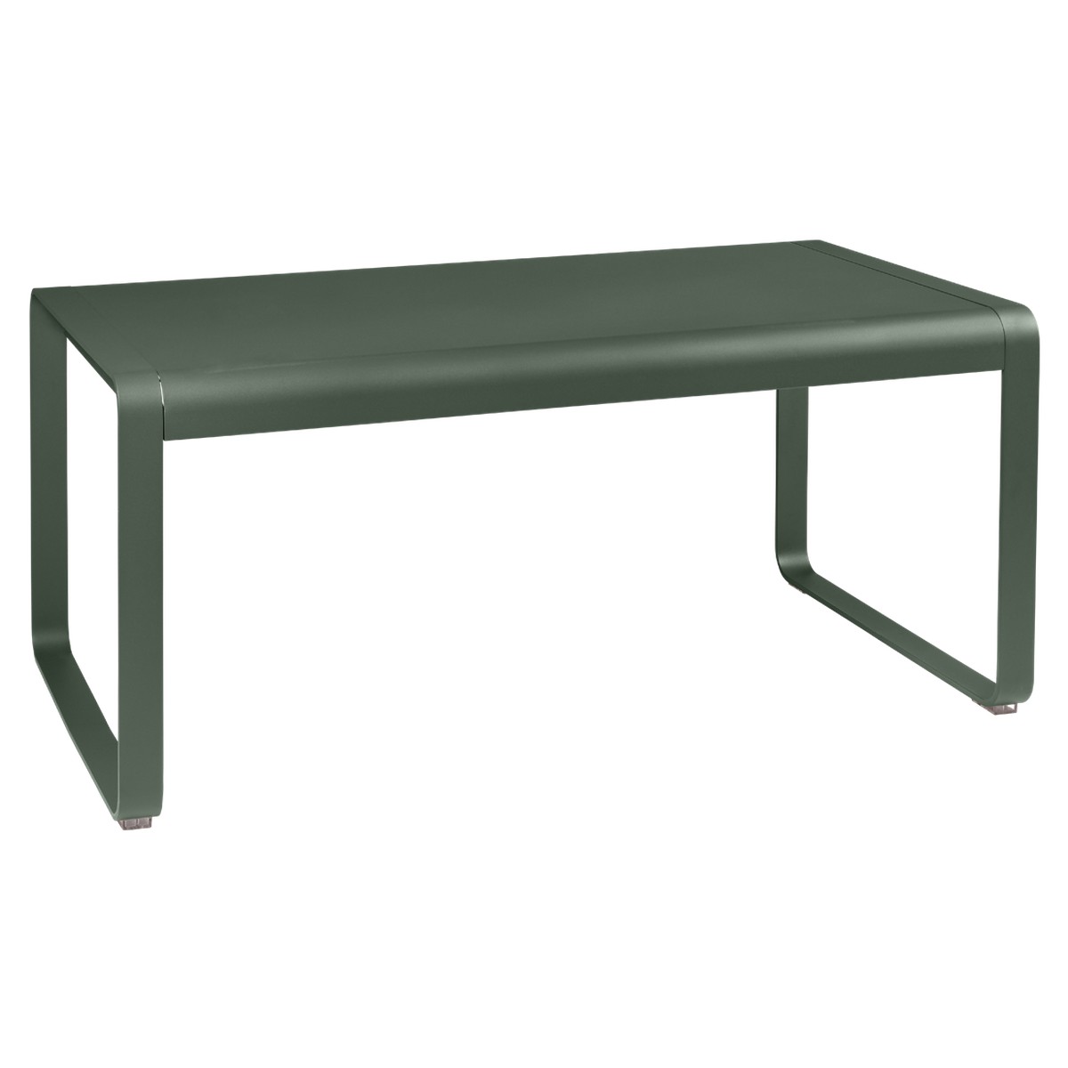 Fermob Bellevie Table Bellevie Mi-Haute Vert de gris L 140 x l 80 x H64cm