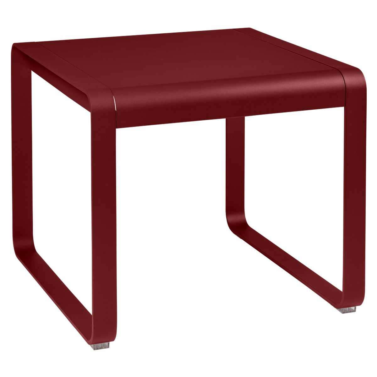 Fermob Bellevie Table Bellevie Mi-Haute Rouge groseille L 74 x l 80 x H64cm