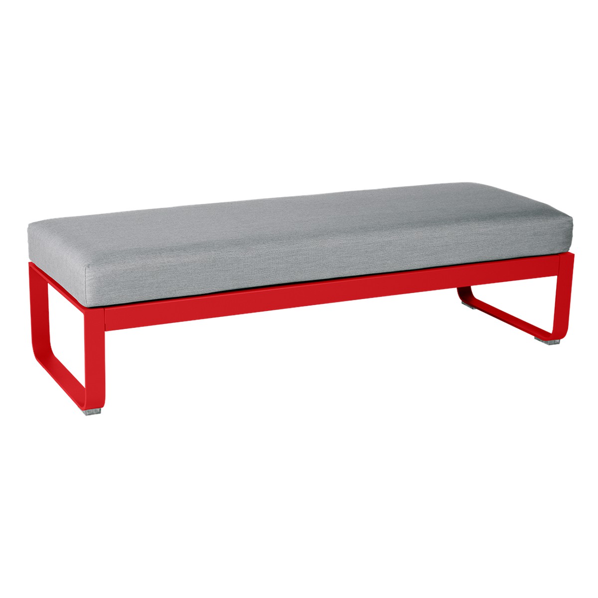 Fermob Bellevie Banquette Bellevie 2 places Rouge cerise L148xP53xH41cm