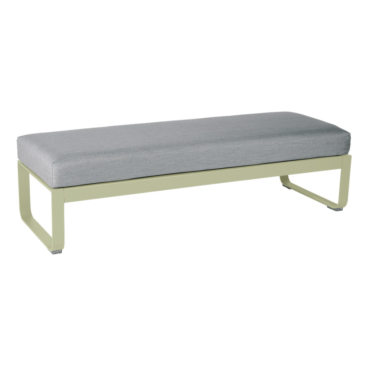 Fermob Bellevie Banquette Bellevie 2 places Vert tilleul L148xP53xH41cm