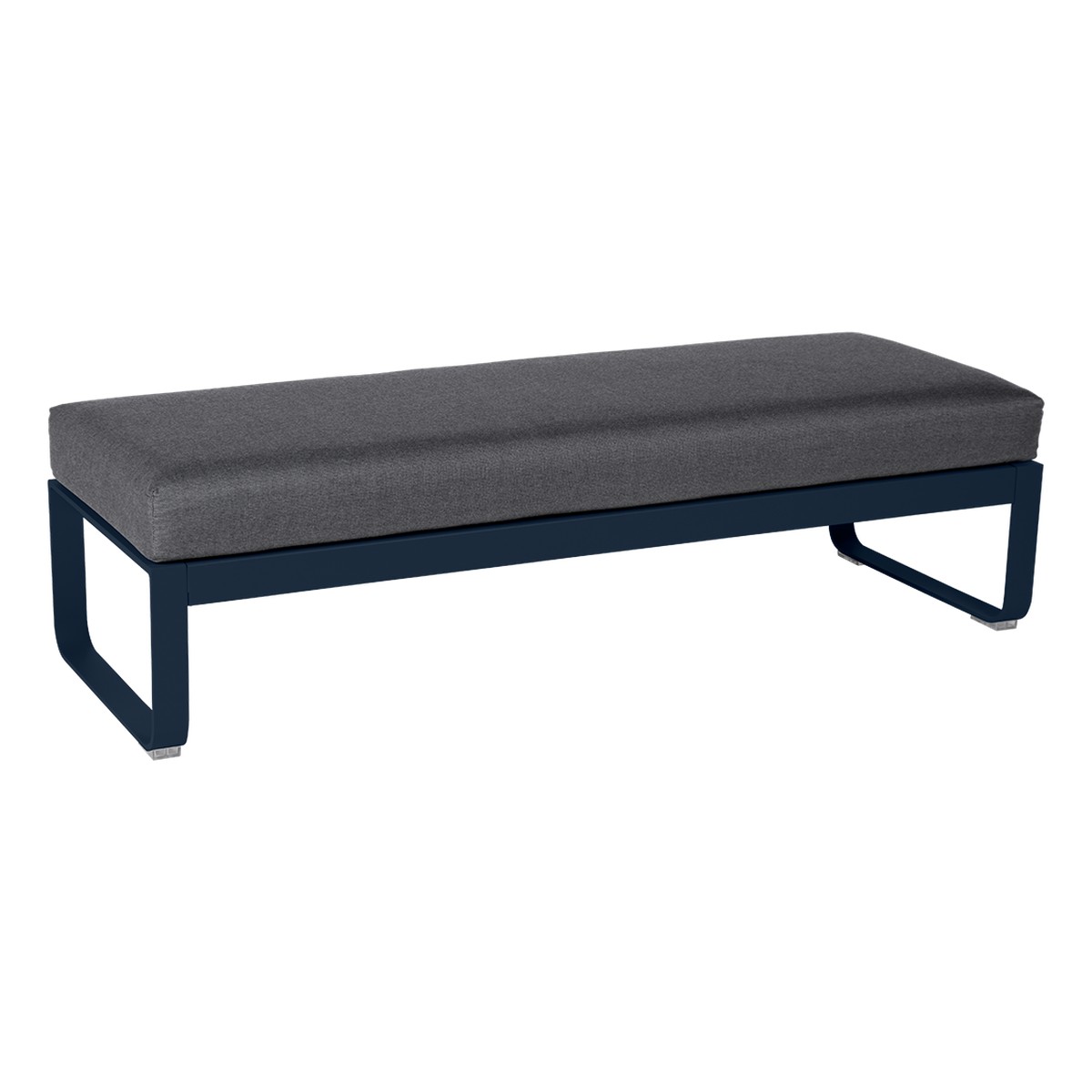 Fermob Bellevie Banquette Bellevie 2 places Bleu aigue-marine L148xP53xH41cm