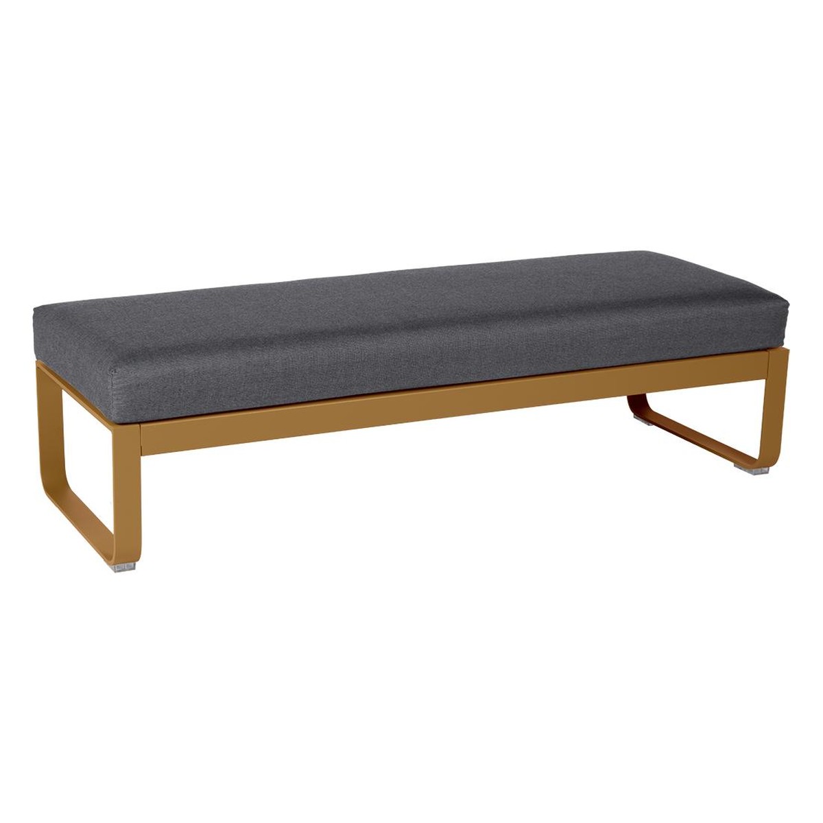 Fermob Bellevie Banquette Bellevie 2 places Brun caramel L148xP53xH41cm