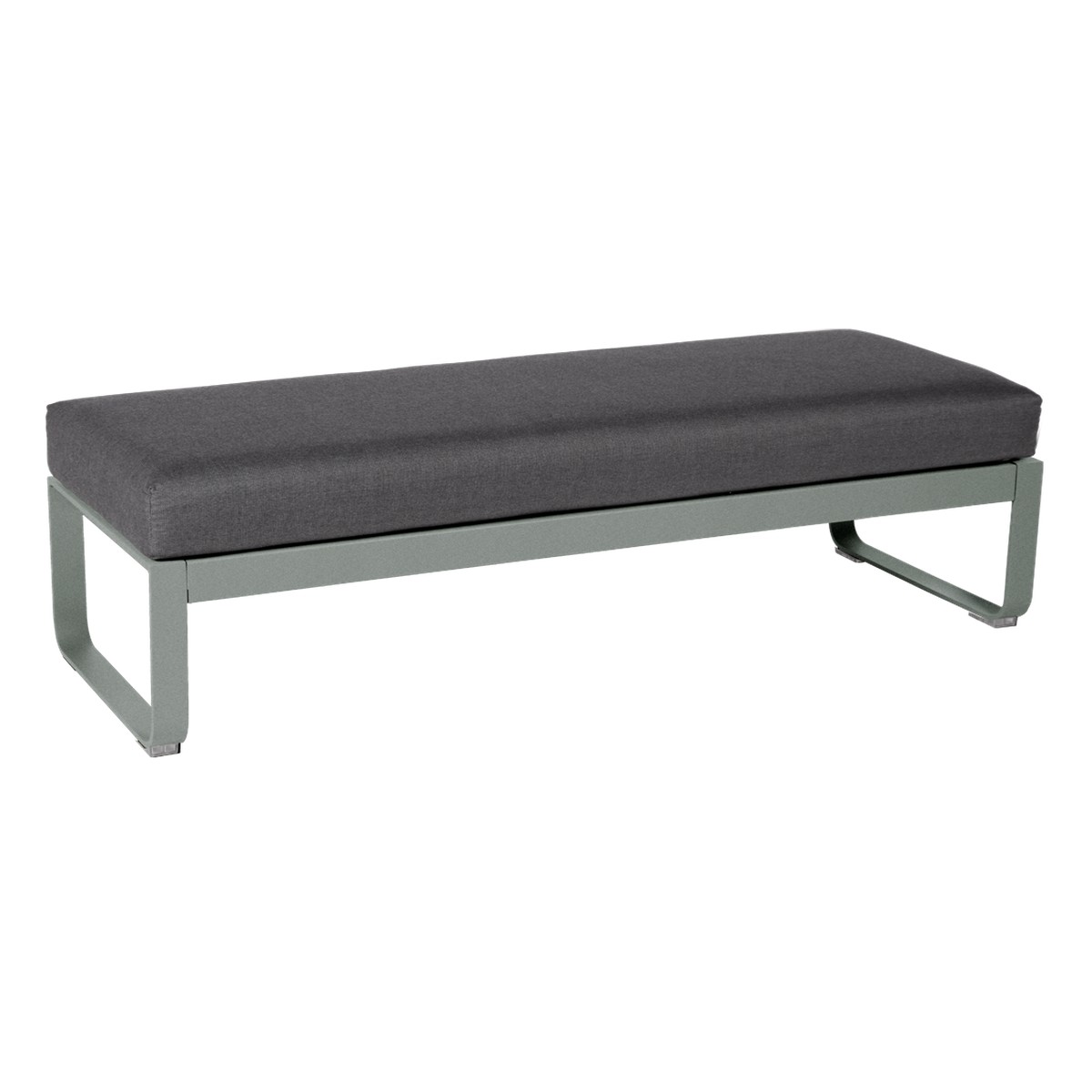 Fermob Bellevie Banquette Bellevie 2 places Gris taupe L148xP53xH41cm