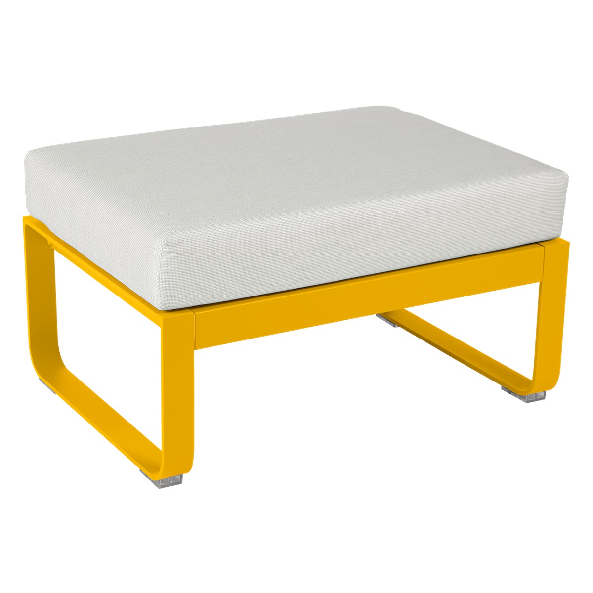 Fermob Bellevie Pouf Bellevie Jaune miel L 74 x l 53 x H41cm