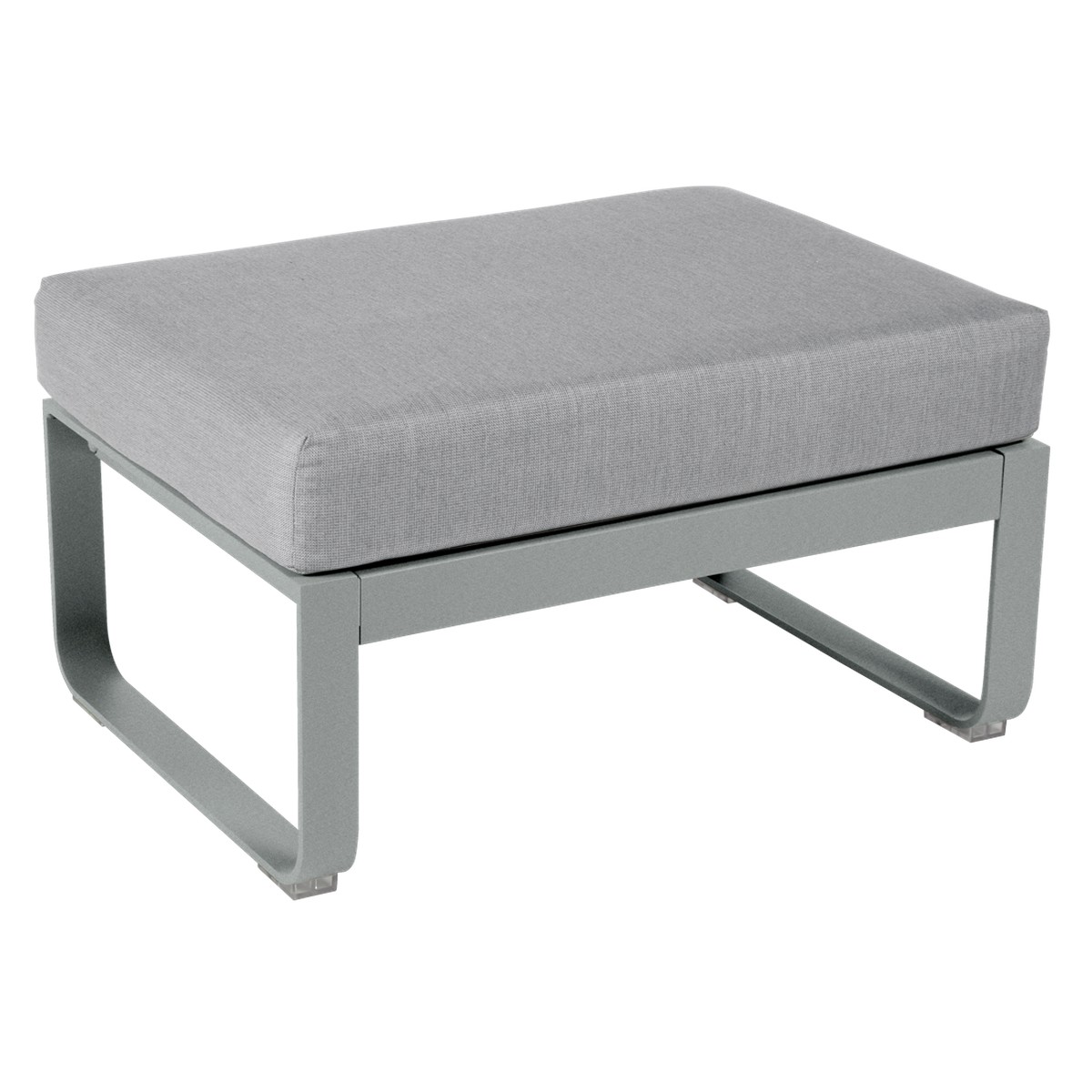 Fermob Bellevie Pouf Bellevie Gris taupe L 74 x l 53 x H41cm