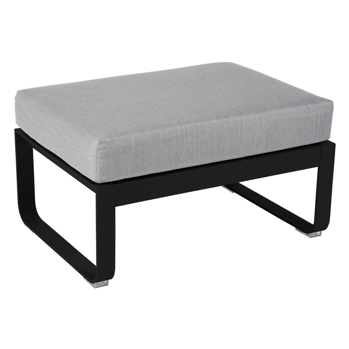 Fermob Bellevie Pouf Bellevie Noir charbon L 74 x l 53 x H41cm