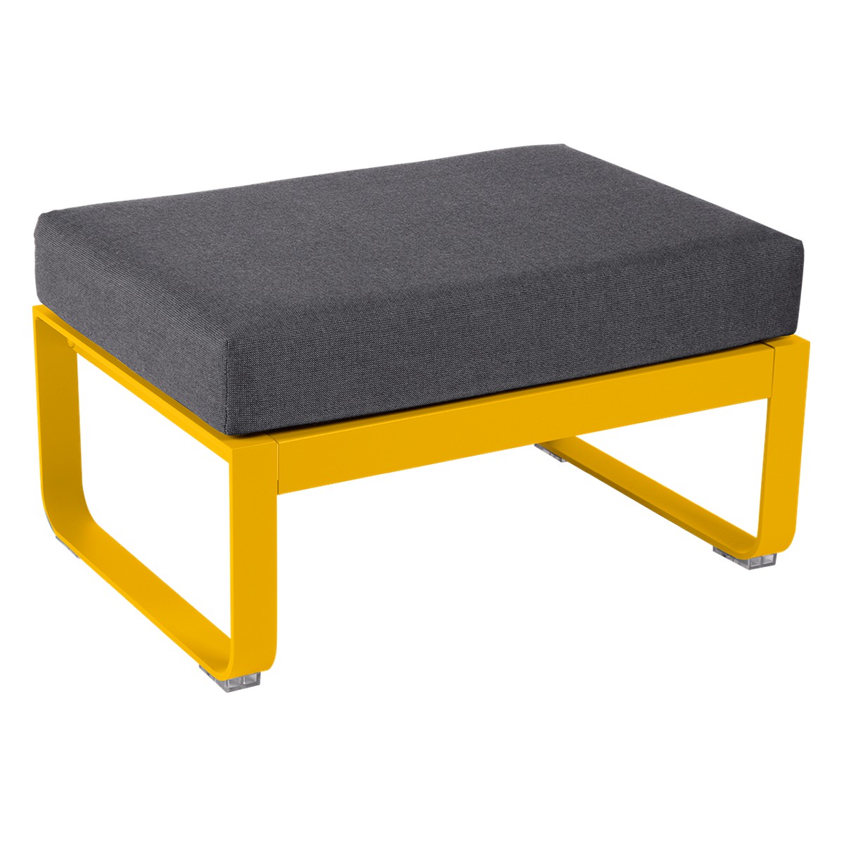 Fermob Bellevie Pouf Bellevie Jaune miel L 74 x l 53 x H41cm