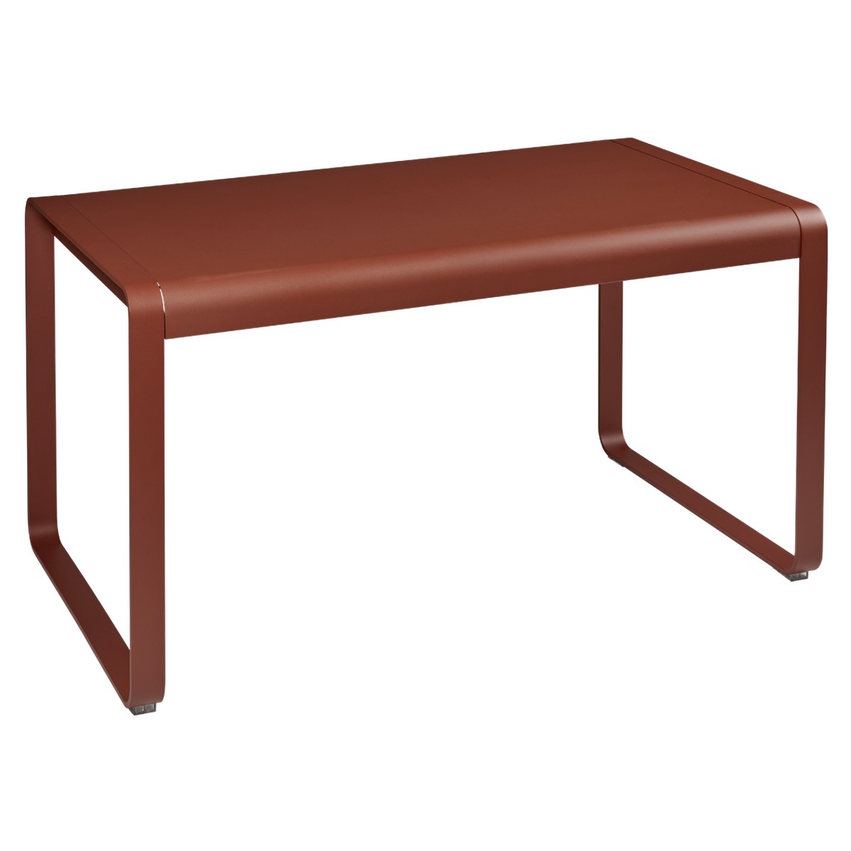 Fermob Bellevie Table Bellevie Rouge ocre L 140 x l 80 x H74cm