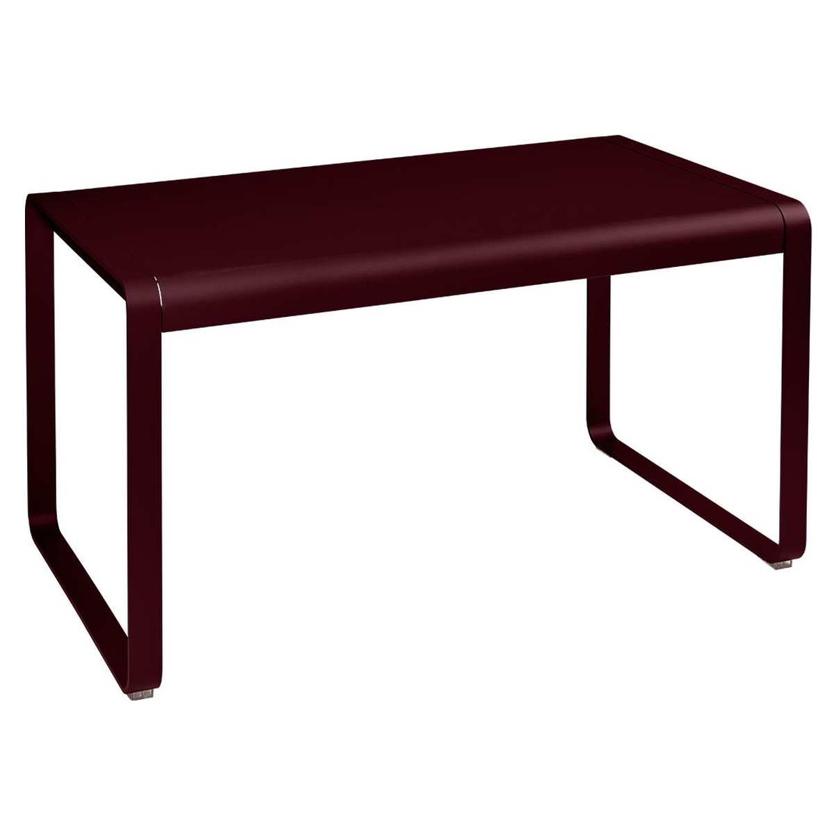 Fermob Bellevie Table Bellevie Rouge lie de vin L 140 x l 80 x H74cm