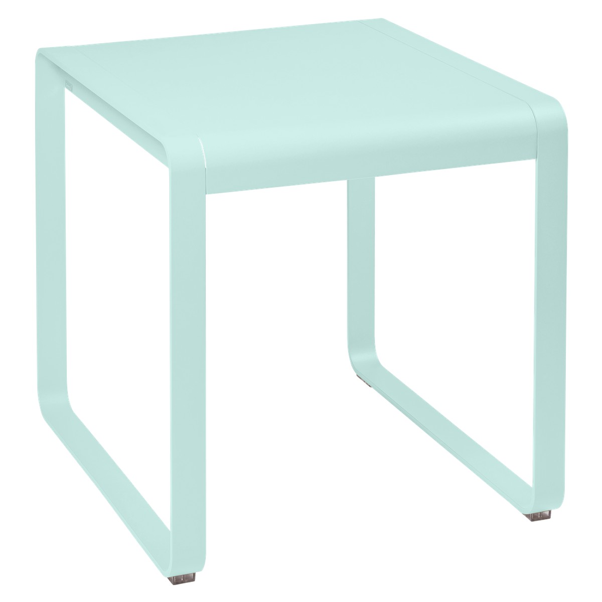 Fermob Bellevie Table Bellevie Bleu cyan clair L 74 x l 80 x H74cm