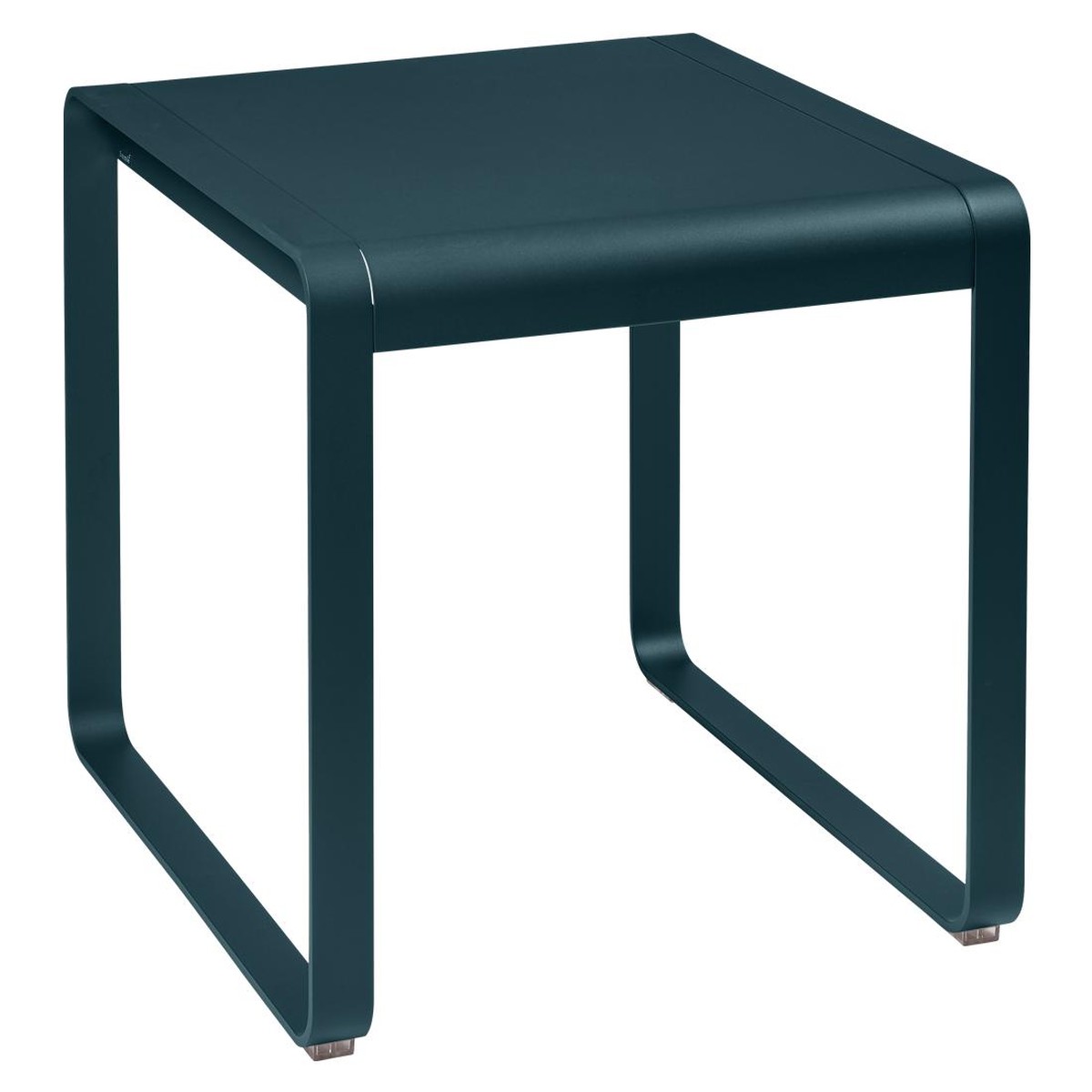 Fermob Bellevie Table Bellevie Bleu azur foncé L 74 x l 80 x H74cm