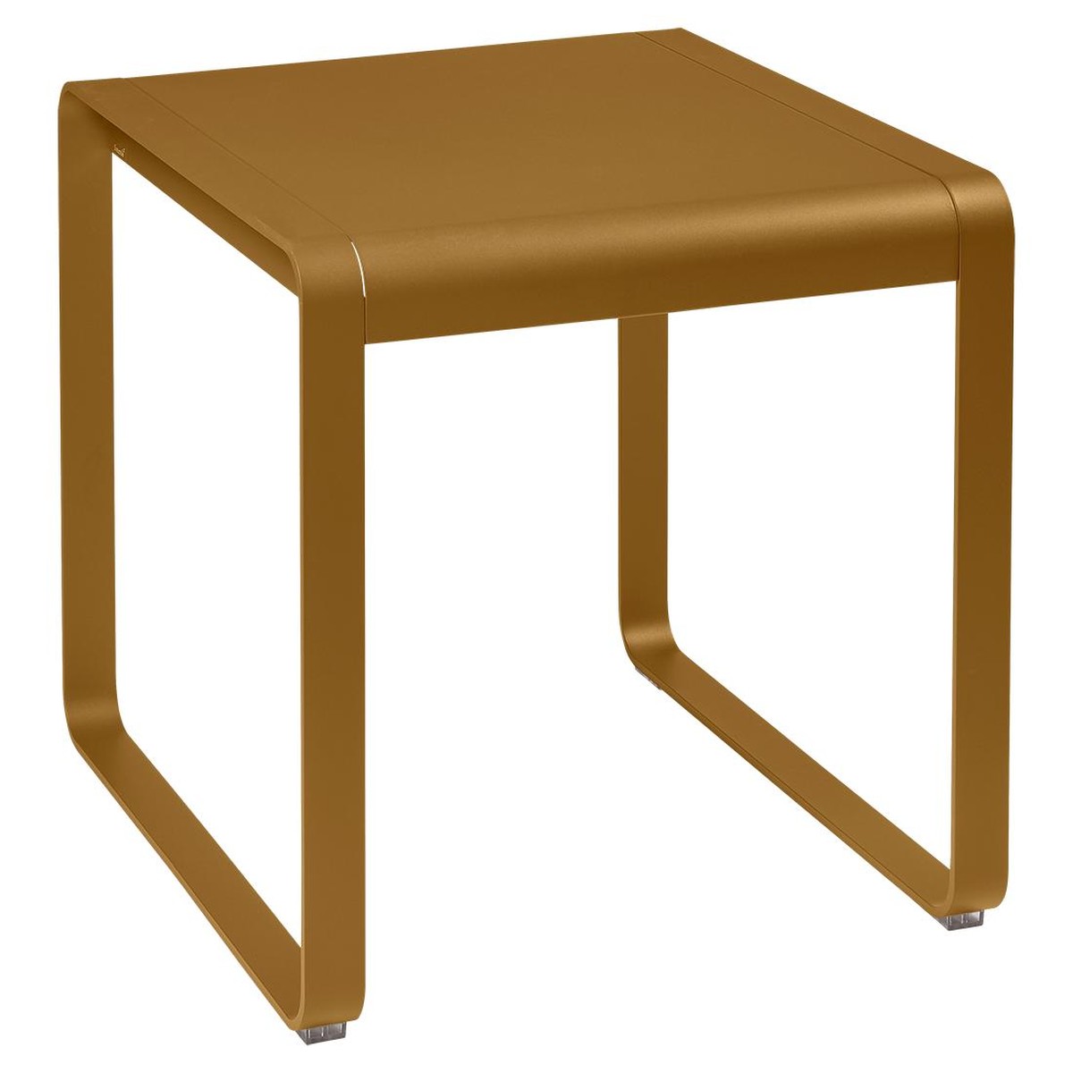 Fermob Bellevie Table Bellevie Brun caramel L 74 x l 80 x H74cm