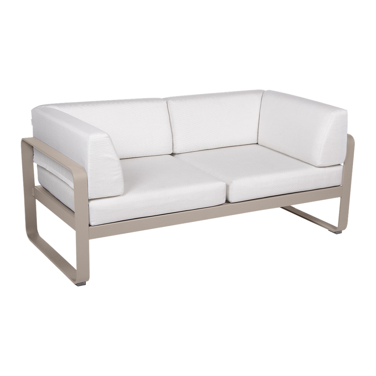 Fermob Bellevie Canape club 2 places  bellevie Beige 