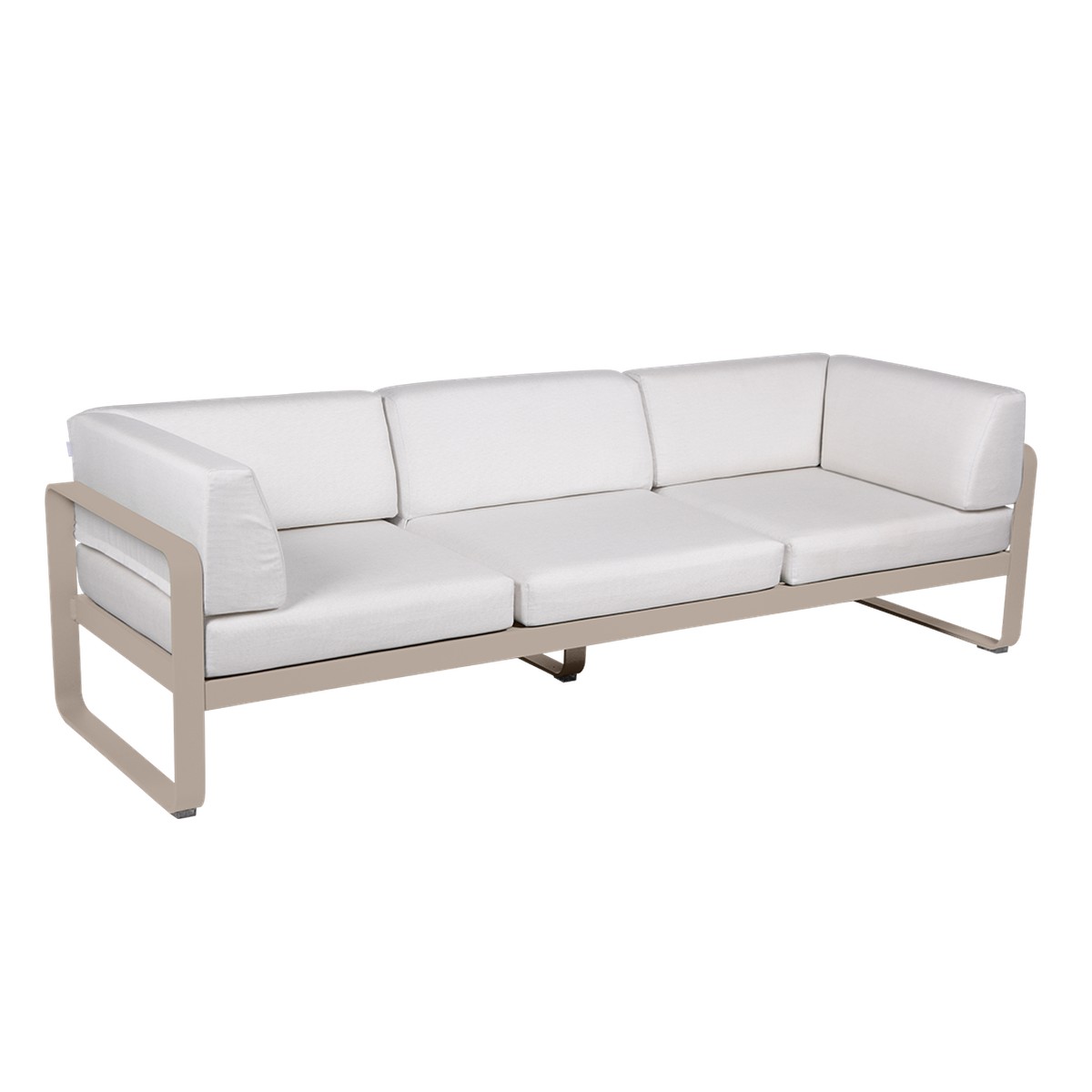 Fermob Bellevie Canape club 3 places  bellevie Beige 