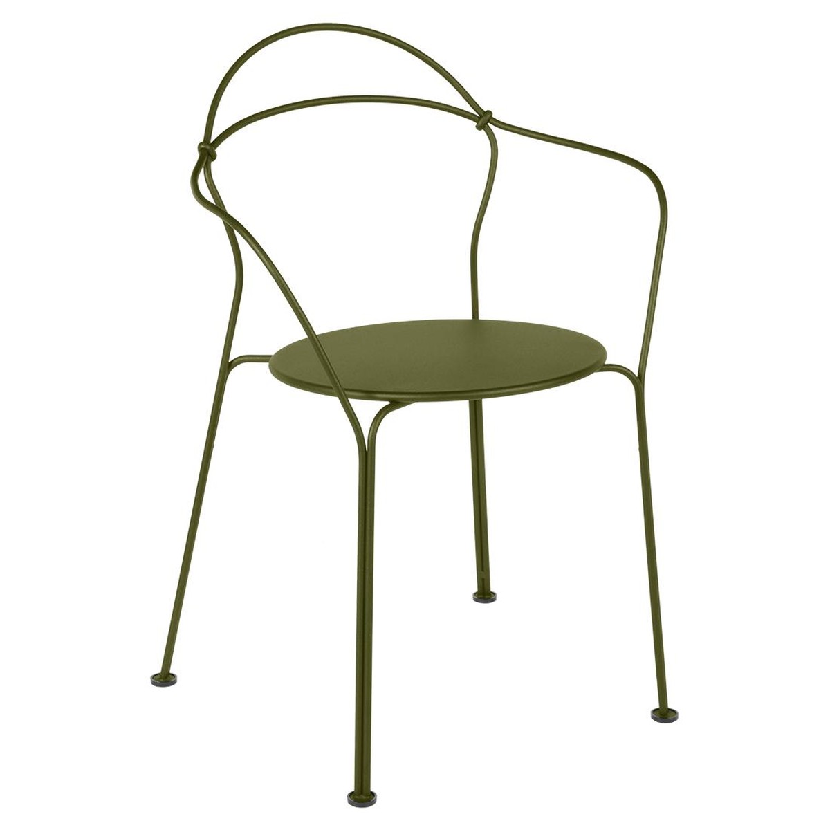 Fermob Airloop Fauteuil airloop Vert mousse L 57 x l 47 x H81cm Diam : 40