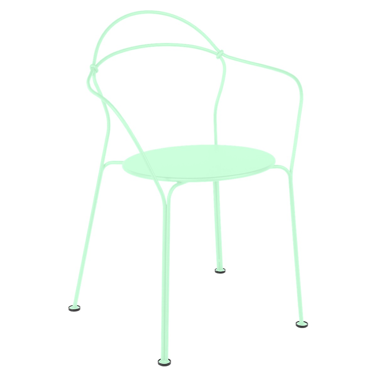 Fermob Airloop Fauteuil airloop Vert menthe à l'eau L 57 x l 47 x H81cm Diam : 40