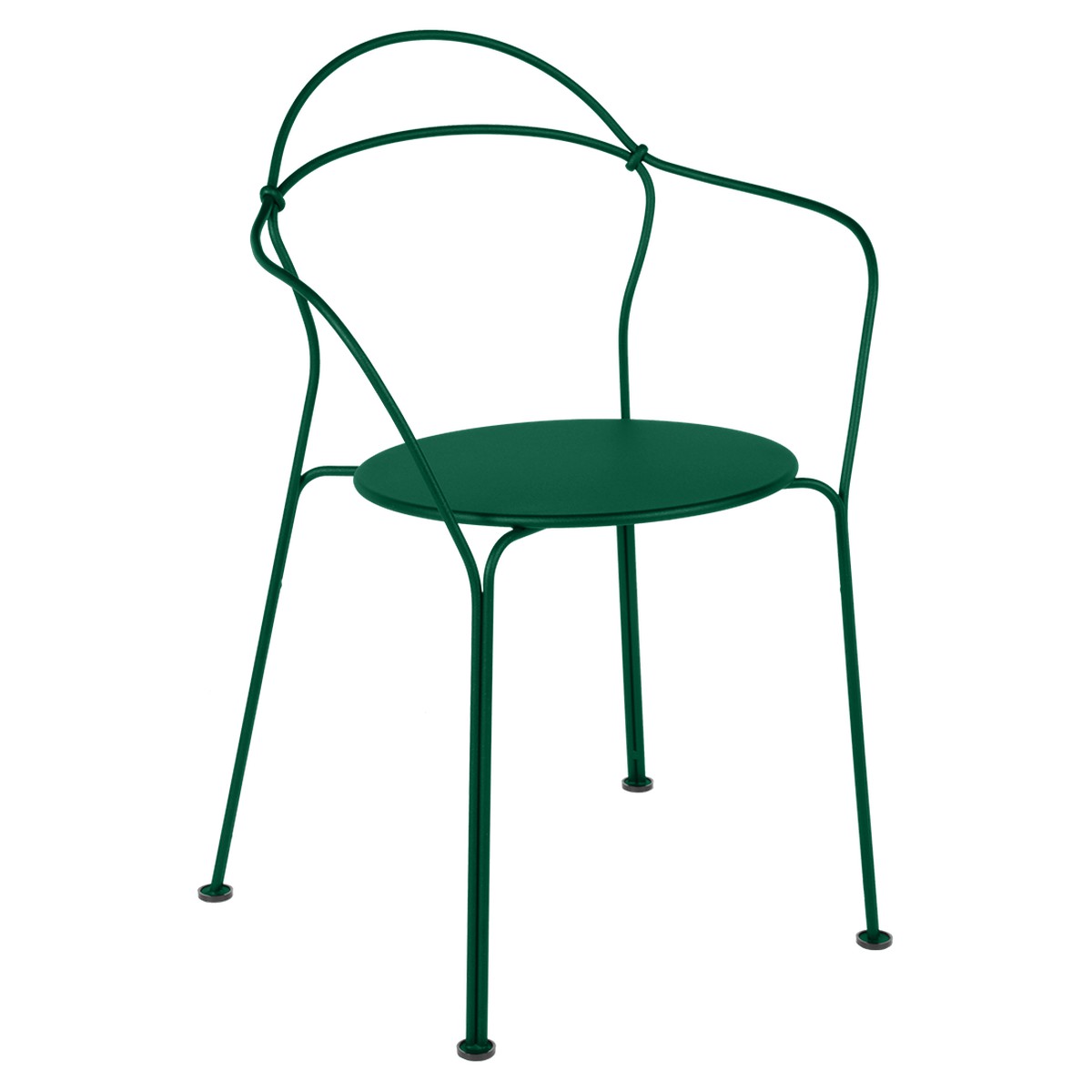 Fermob Airloop Fauteuil airloop Vert sapin L 57 x l 47 x H81cm Diam : 40