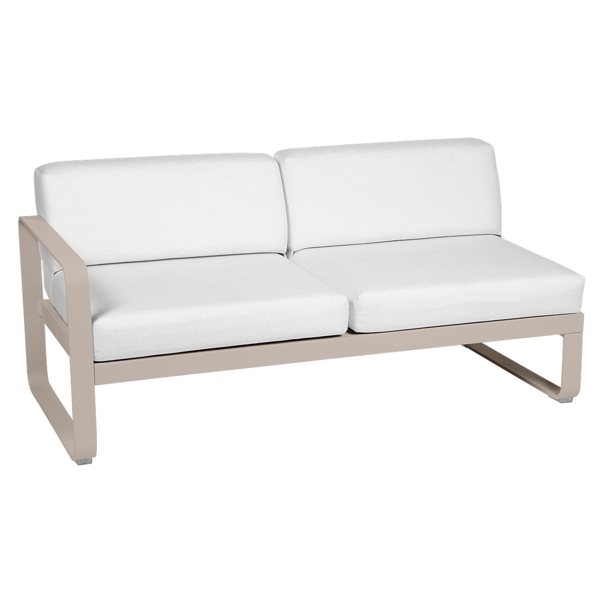 Fermob Bellevie Module gauche 2 places  bellevie Beige 