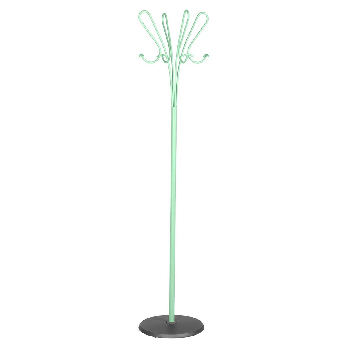 Fermob Accroche c?urs Portemanteau Accroche coeurs Vert menthe à l'eau L 39 x H174 cm