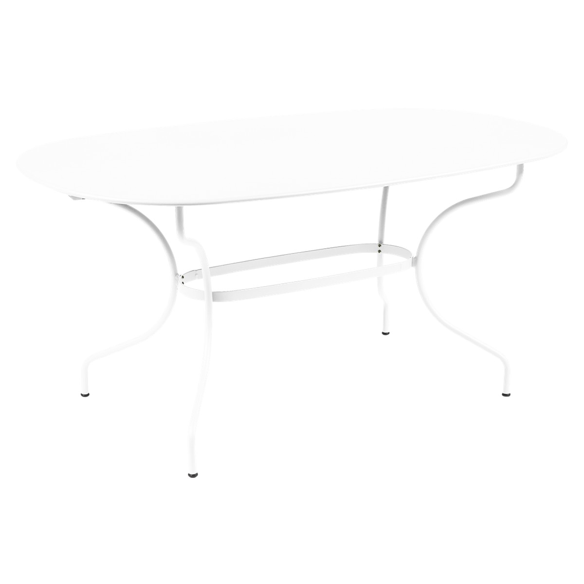 Fermob Opéra Table Opéra  Ovale Blanc L 160 x l 90 x H74cm