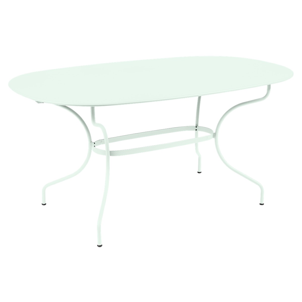 Fermob Opéra Table Opéra  Ovale Bleu cyan clair L 160 x l 90 x H74cm