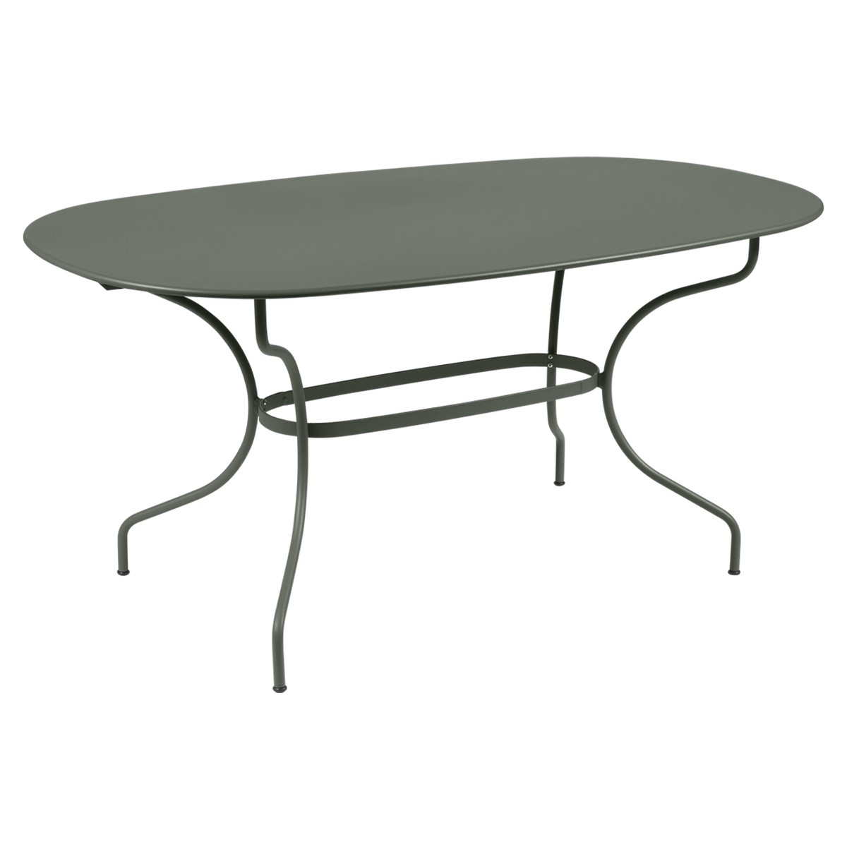 Fermob Opéra Table Opéra  Ovale Vert de gris L 160 x l 90 x H74cm