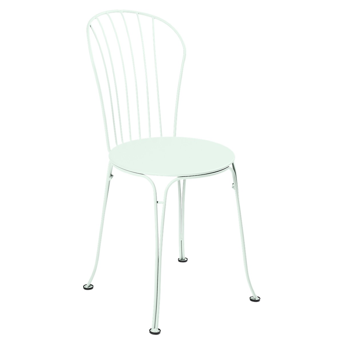 Fermob Opéra Chaise Opéra Bleu cyan clair L 38.7 x l 36 x H90cm Diam : 40