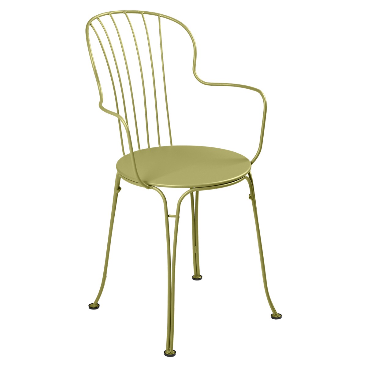 Fermob Opéra Fauteuil Opéra Vert tilleul l 36 x H90cm Diam : 40