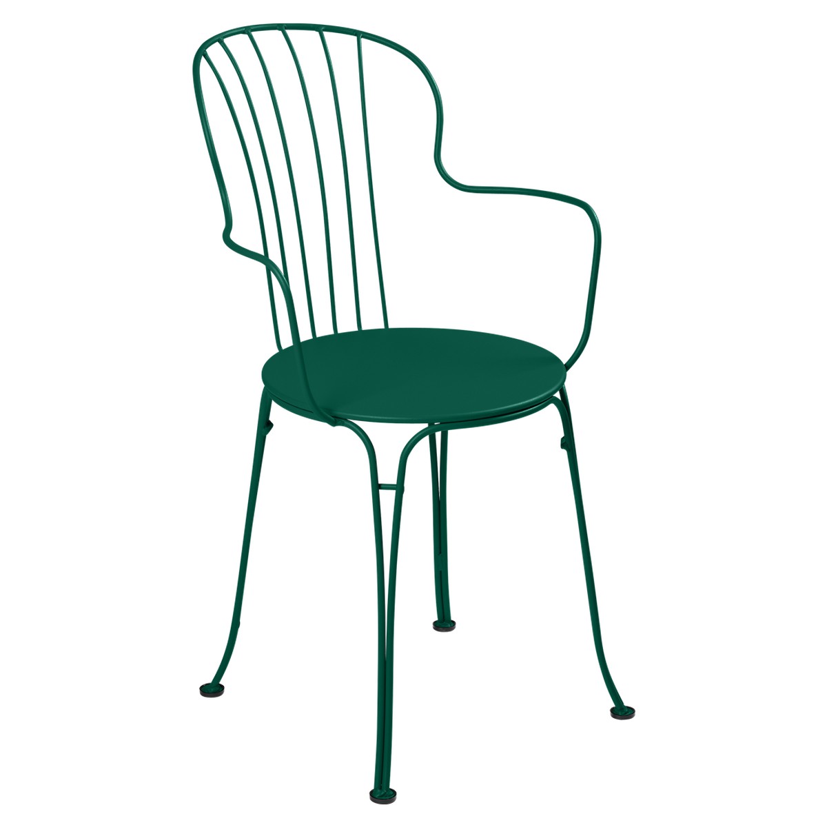 Fermob Opéra Fauteuil Opéra Vert sapin l 36 x H90cm Diam : 40