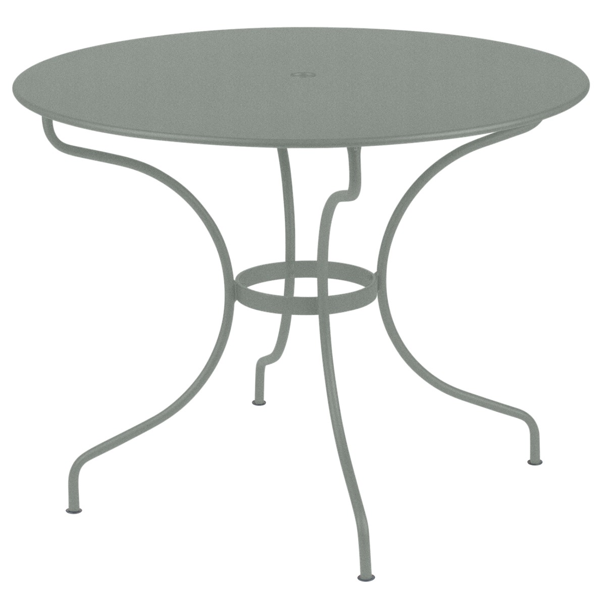 Fermob Opéra Table Opéra  ronde Gris taupe L 96 x l 96 x H74cm Diam : 96