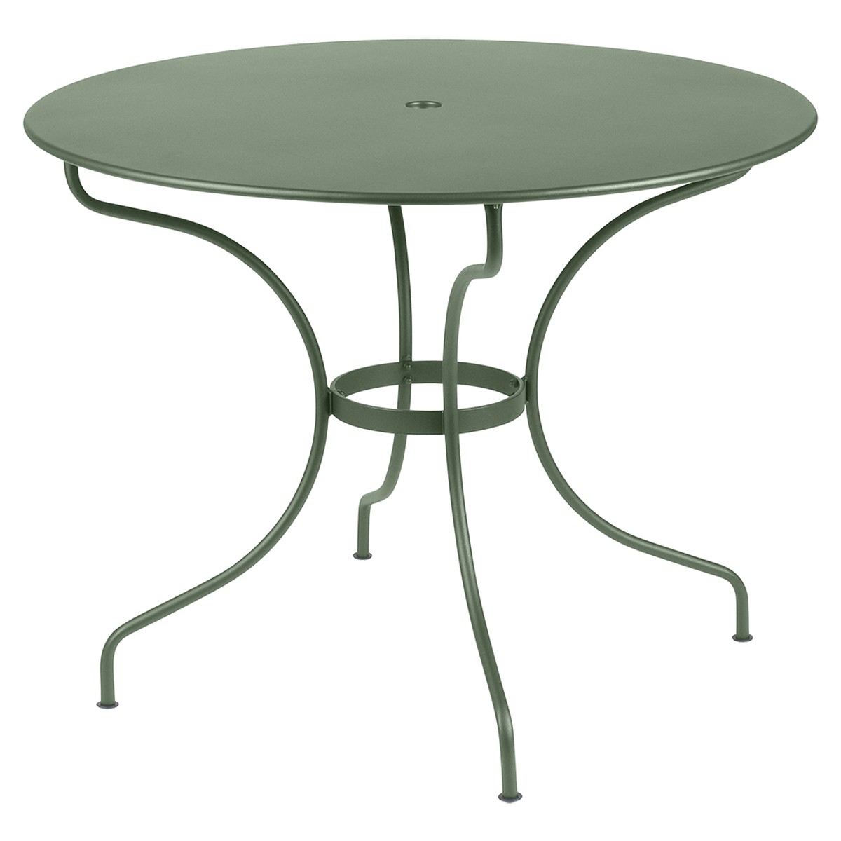 Fermob Opéra Table Opéra  ronde Vert pistache L 96 x l 96 x H74cm Diam : 96