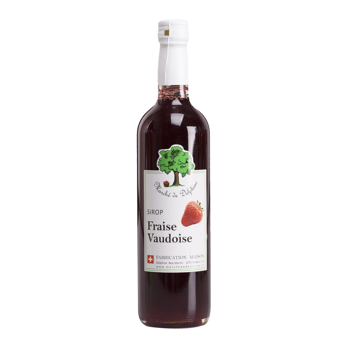 Le marché de Delphine  Sirop de Fraise Vaudoise 50cl  50cl