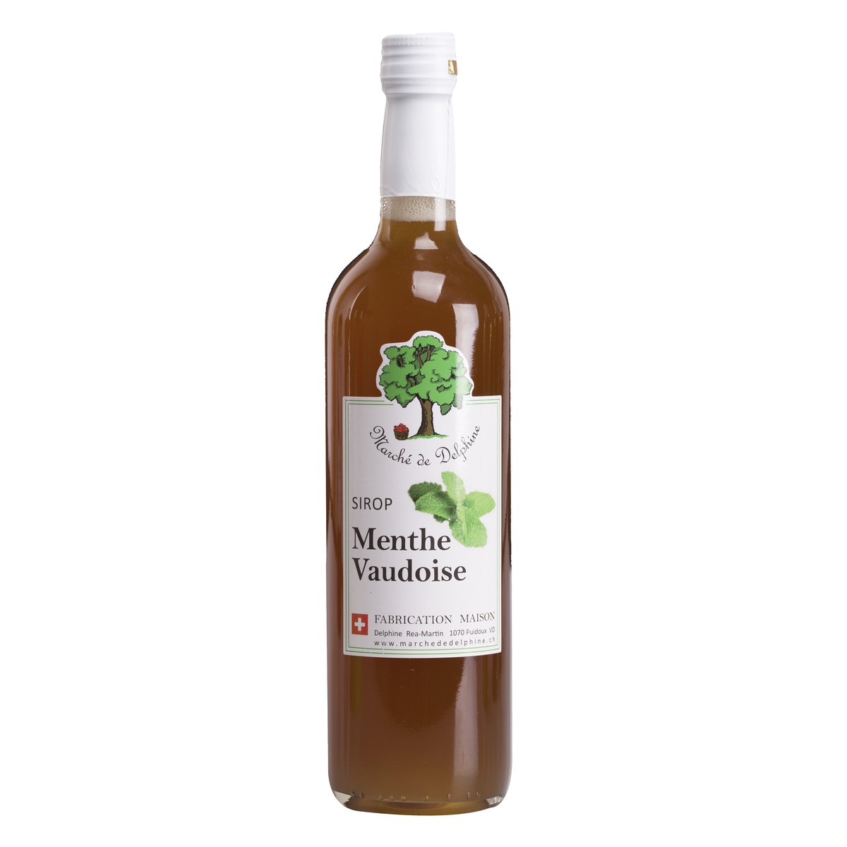 Le marché de Delphine  Sirop de Menthe Vaudoise 50cl  50cl