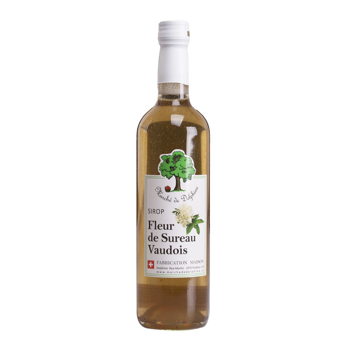 Le marché de Delphine  Sirop de Fleur de Sureau 50cl  50cl