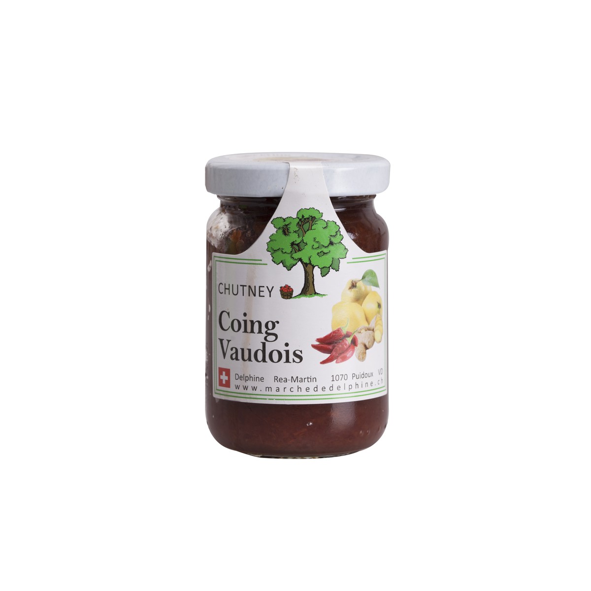 Le marché de Delphine  Chutney de Coing Vaudois 120g  120g