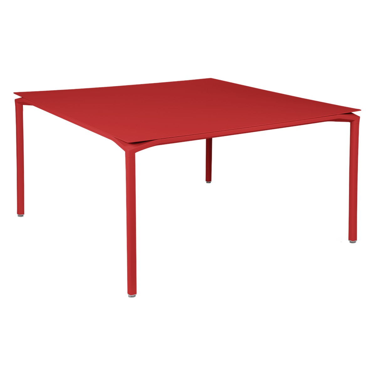 Fermob Calvi Table Calvi Rouge cerise L 140 x l 140 x H74cm