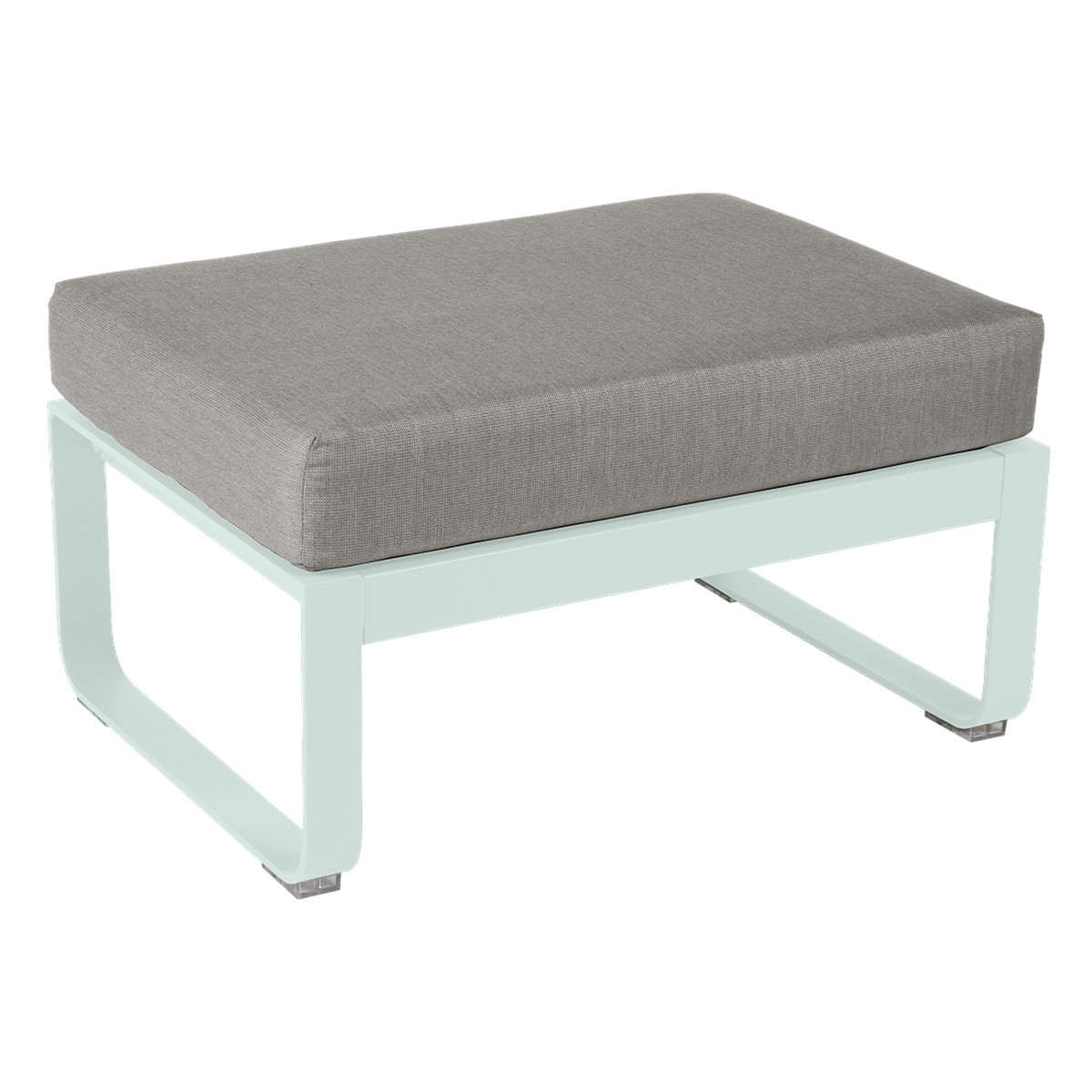 Fermob Bellevie Pouf Bellevie Bleu cyan clair L 74 x l 53 x H41cm