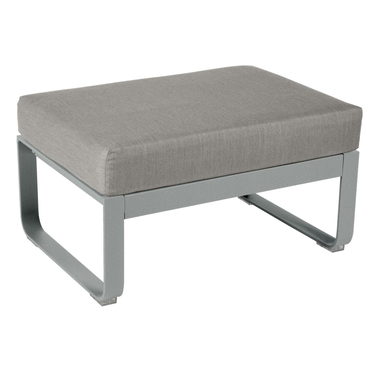 Fermob Bellevie Pouf Bellevie Gris taupe L 74 x l 53 x H41cm