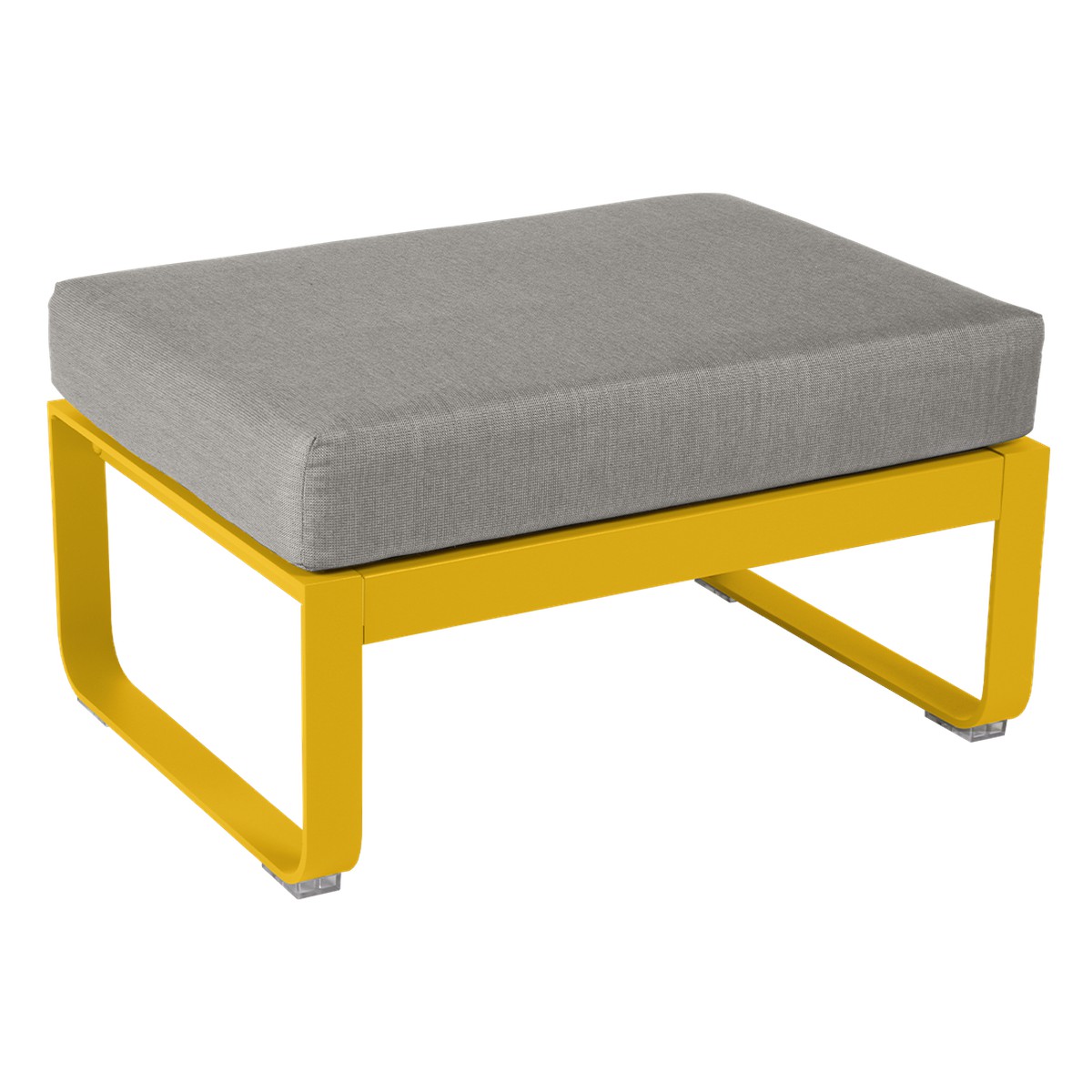 Fermob Bellevie Pouf Bellevie Jaune miel L 74 x l 53 x H41cm