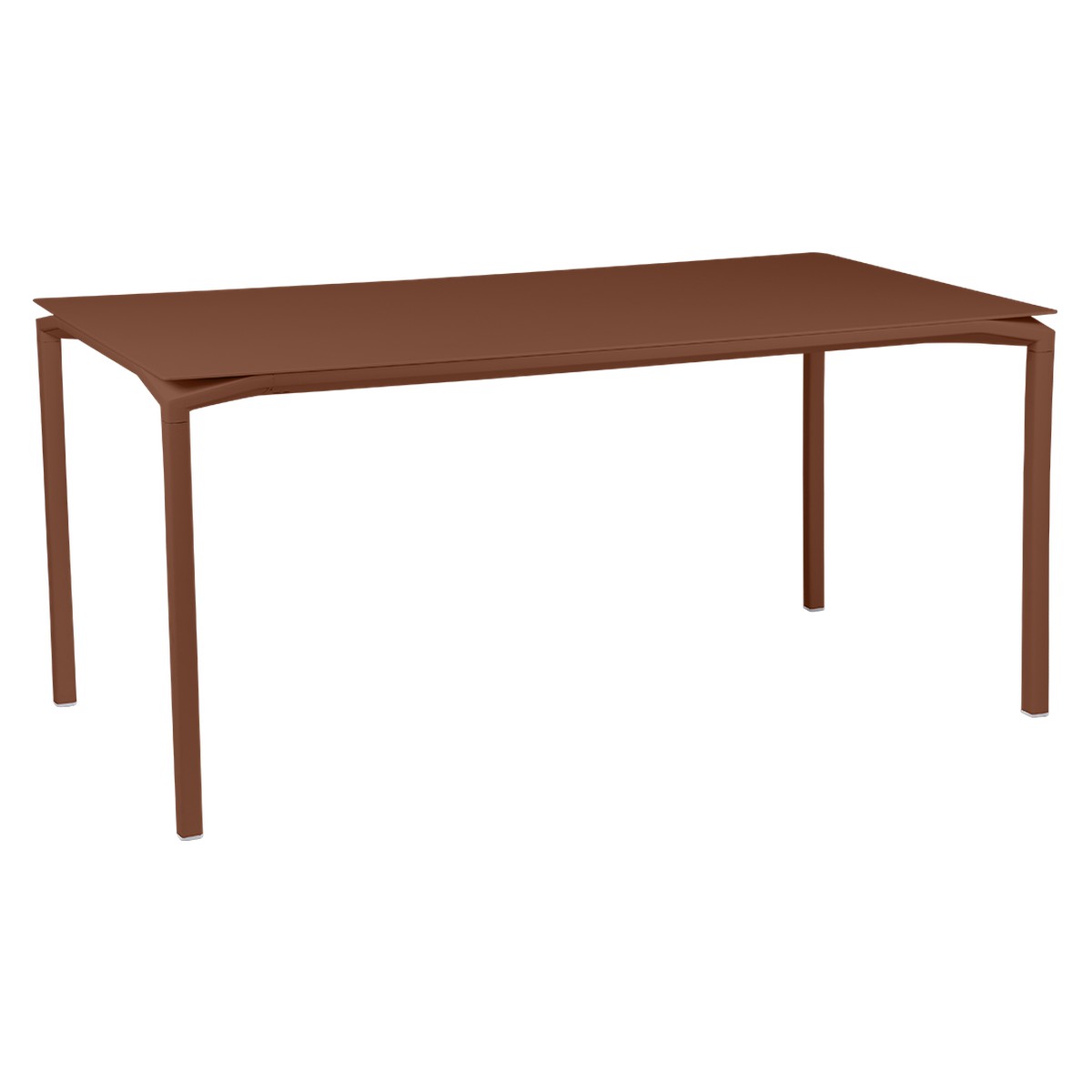 Fermob Calvi Table Calvi Rouge ocre L 160 x l 80 x H74cm