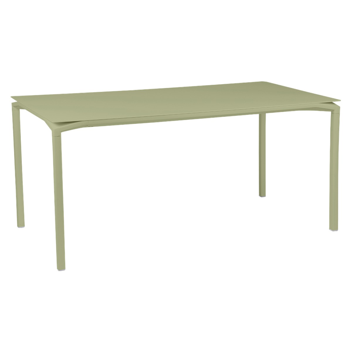 Fermob Calvi Table Calvi Vert tilleul L 160 x l 80 x H74cm