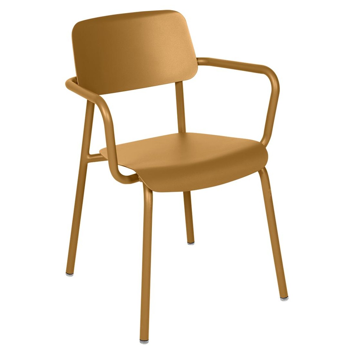 Fermob Studie Fauteuil de repas Studie Brun caramel L 53 x l 57 x H81cm