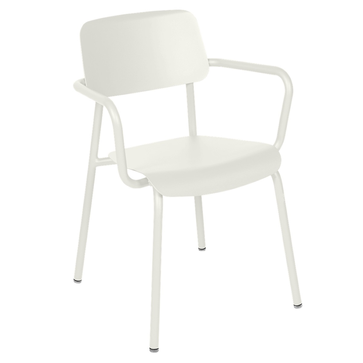 Fermob Studie Fauteuil de repas Studie Gris perle L 53 x l 57 x H81cm