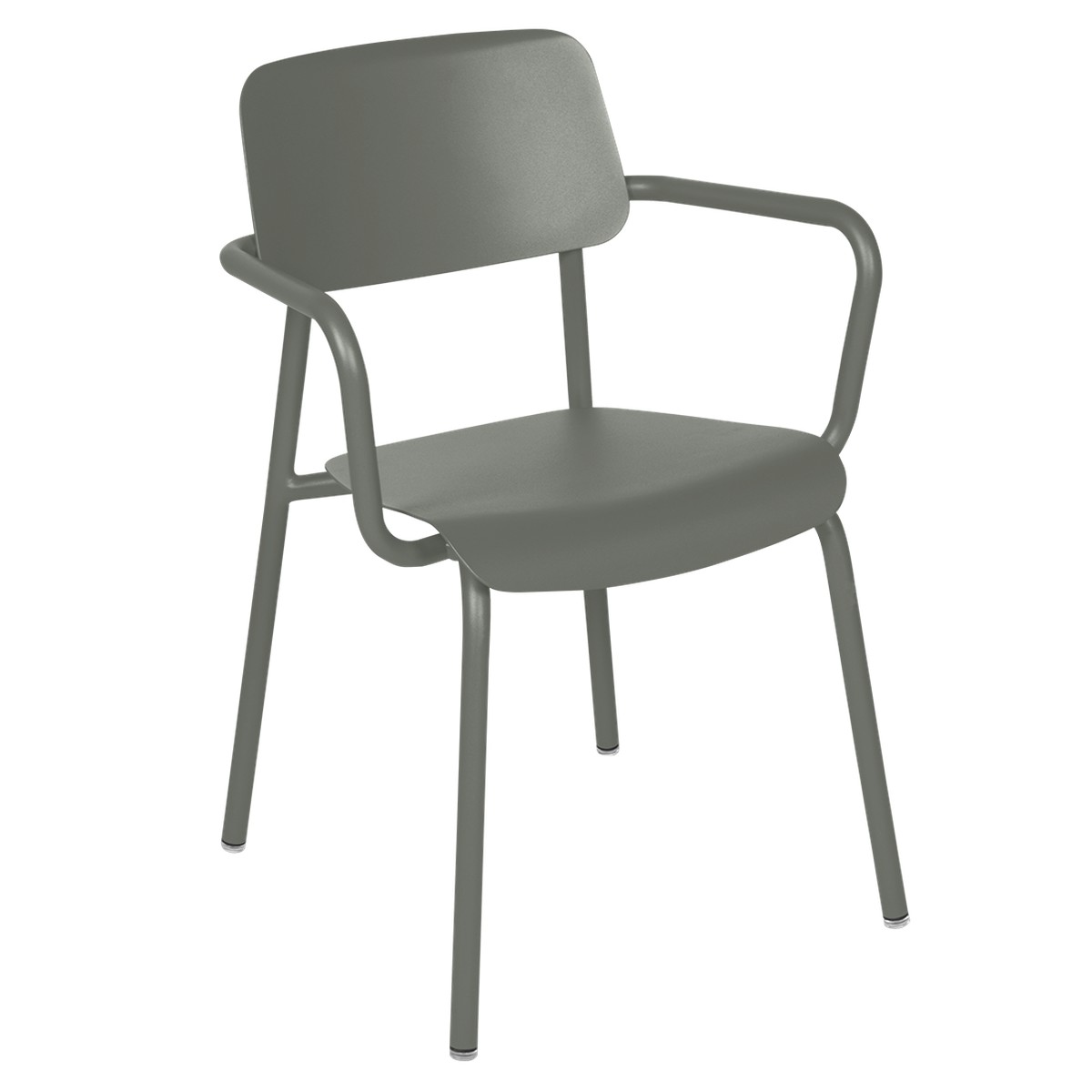 Fermob Studie Fauteuil de repas Studie Vert de gris L 53 x l 57 x H81cm